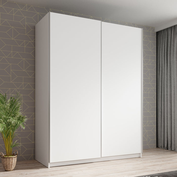 Meubella - Kledingkast Ganaro - Wit - 150 cm