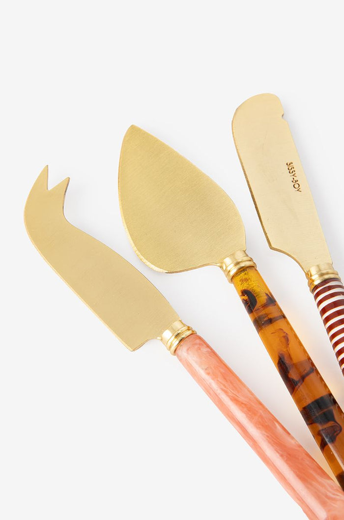 Sissy-Boy Multicolour kaasmessen set van 3