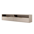 Meubella - TV-Meubel Qipp - Beige - 175 cm