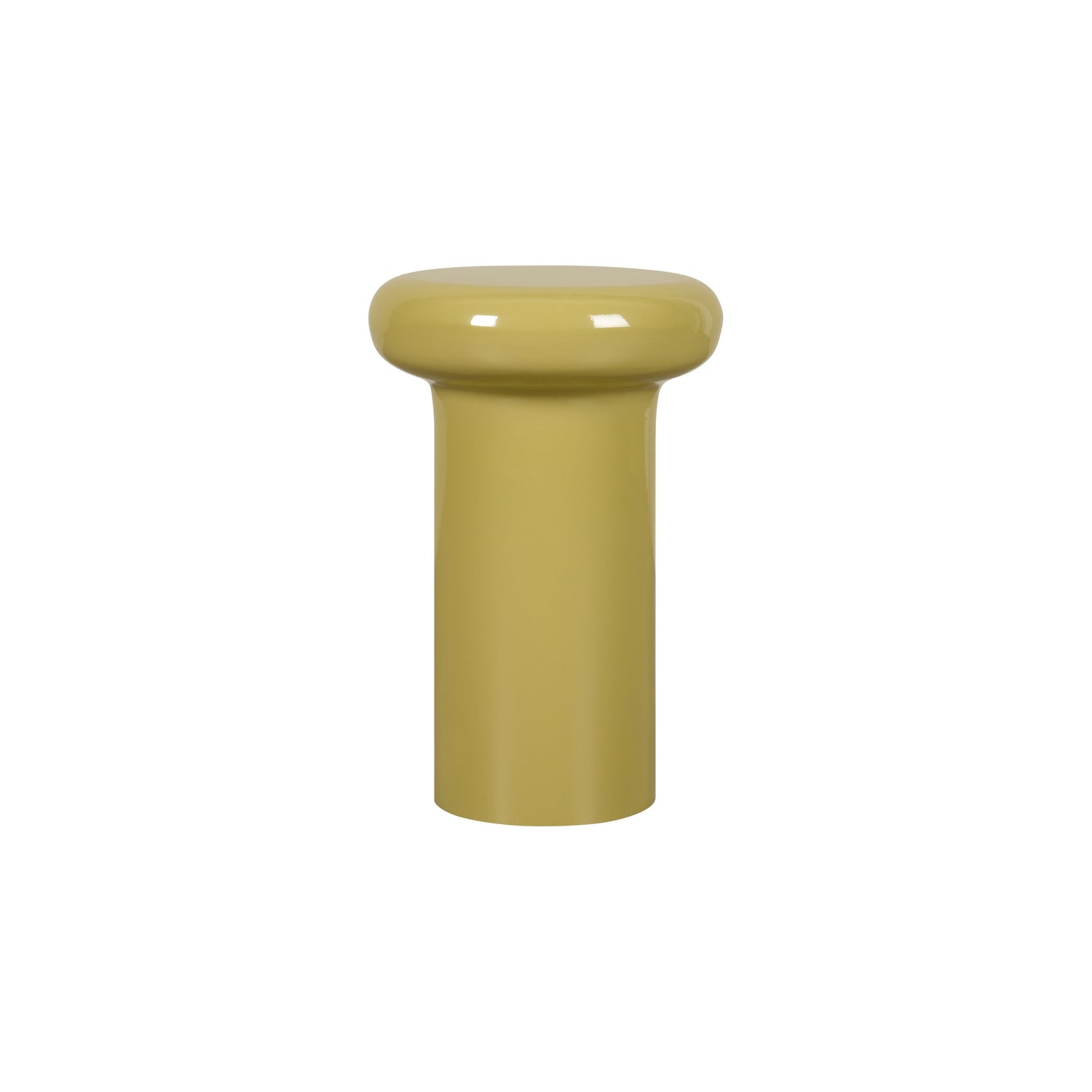 Bijzettafel Bremen - Groen - Metaal - 33x50x33cm (BxHxD)