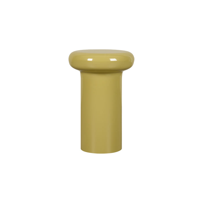 Bijzettafel Bremen - Groen - Metaal - 33x50x33cm (BxHxD)