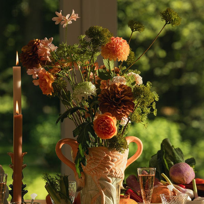 Sissy-Boy Multicolour vaas met flamingo