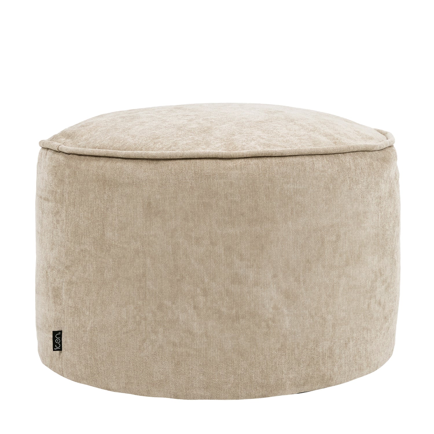 icon Milano XL Poef - Chenille - Beige