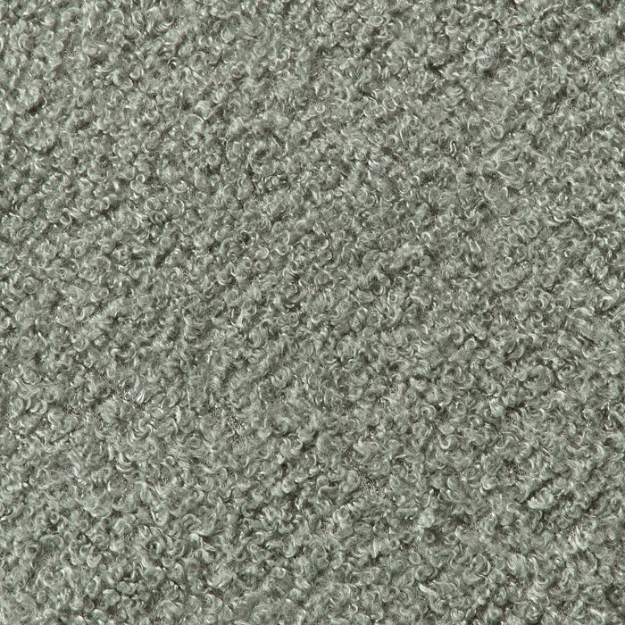 Beliani - OTSBY - Fauteuil - Lichtgroen - Bouclé