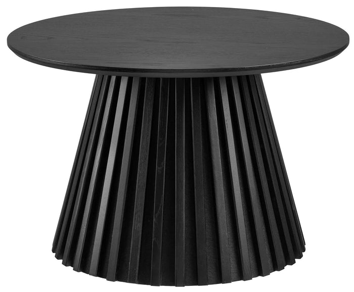 House Nordic Osaka Zwart Eiken Salontafel Rond