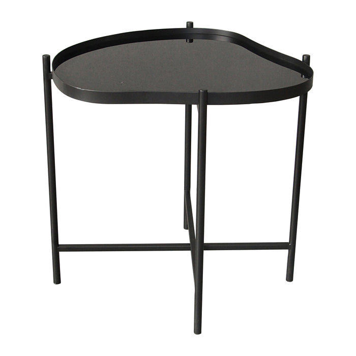 by fonQ Cross Bijzettafel - Zwart