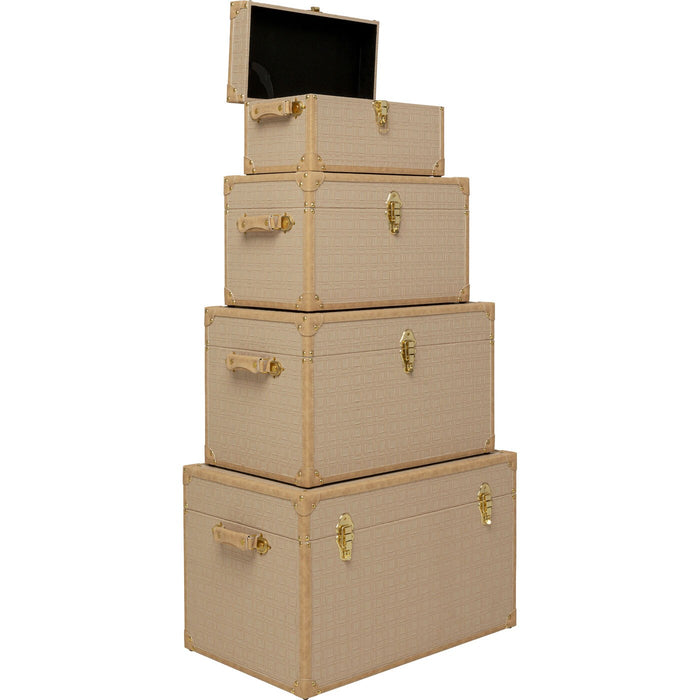 Kare Design Cappucchino Opberger - Set van 4