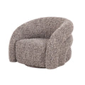 DÉJA Living - Draaifauteuil - Taupe Stof - 94x83x70cm - Bodø