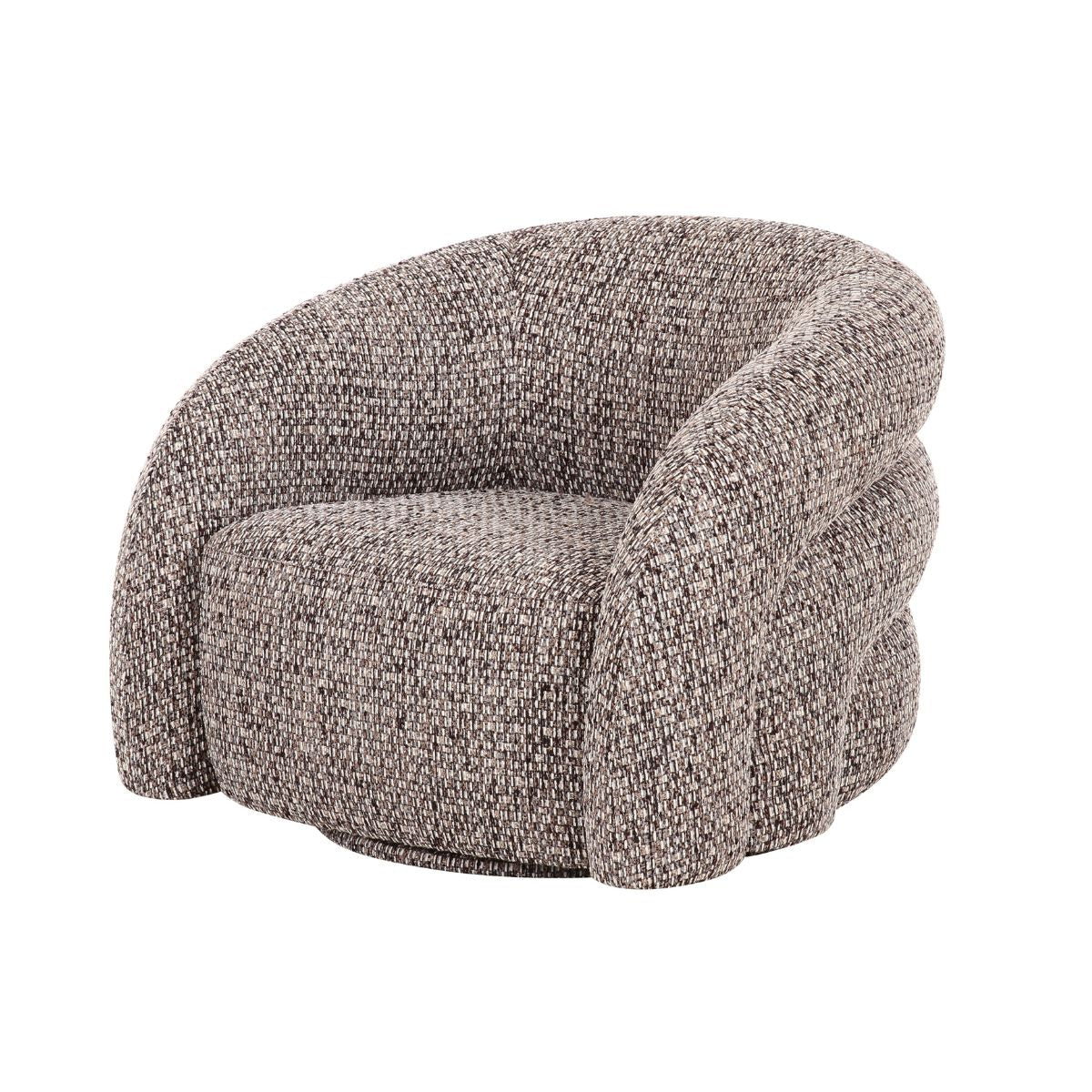 DÉJA Living - Draaifauteuil - Taupe Stof - 94x83x70cm - Bodø