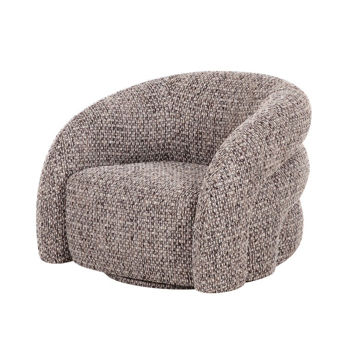 DÉJA Living - Draaifauteuil - Taupe Stof - 94x83x70cm - Bodø