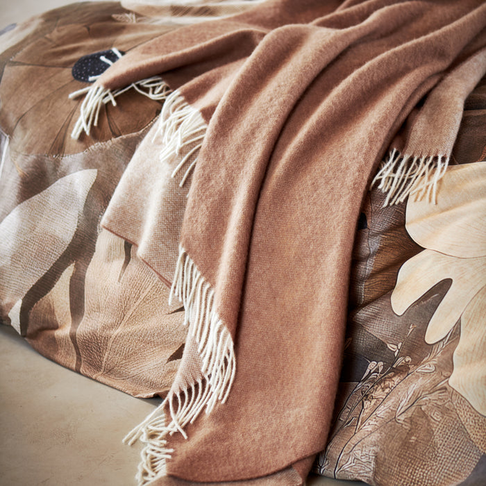 Vandyck Bellavita Plaid 130 x 220 cm - Soft `Tan