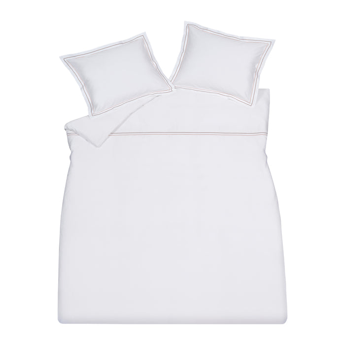 Vandyck Purity Napels Dekbedovertrek 140 x 200/200 cm - Rosewood