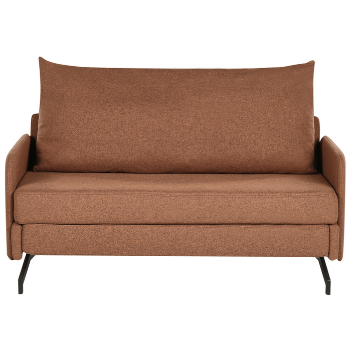 Beliani - BELFAST - Slaapbank - Rood - Polyester