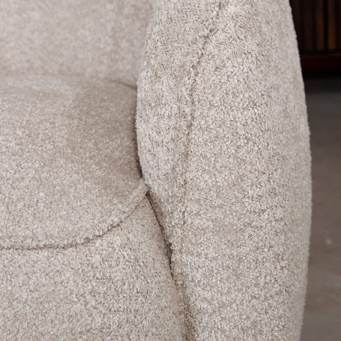 by fonQ Chubby 3-zitsbank - Bouclé Greige