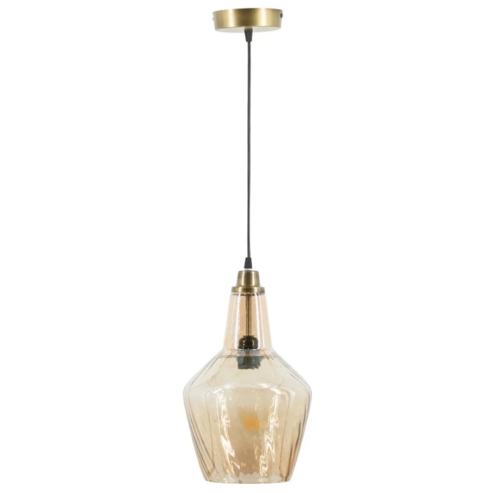 Hanglamp Eetkamer Woonkamer Slaapkamer - Vintage - Goud - 33 cm