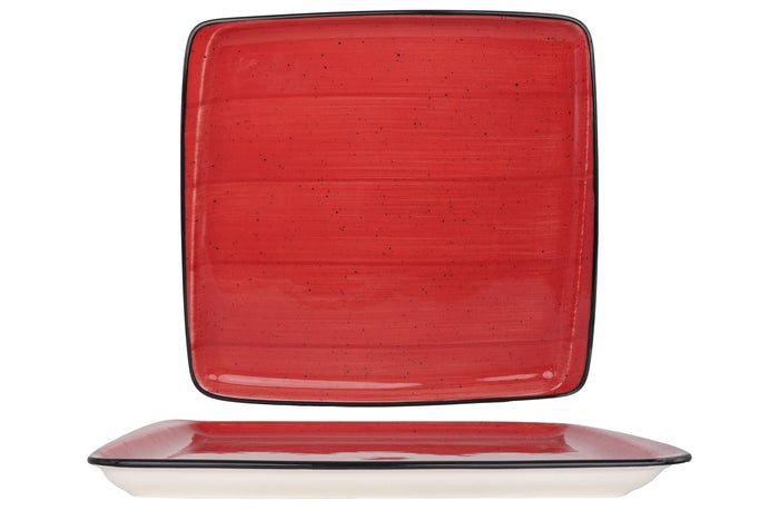 Bonna Serveerschaal - Aura Passion - Porselein - 32x20 cm - set van 2