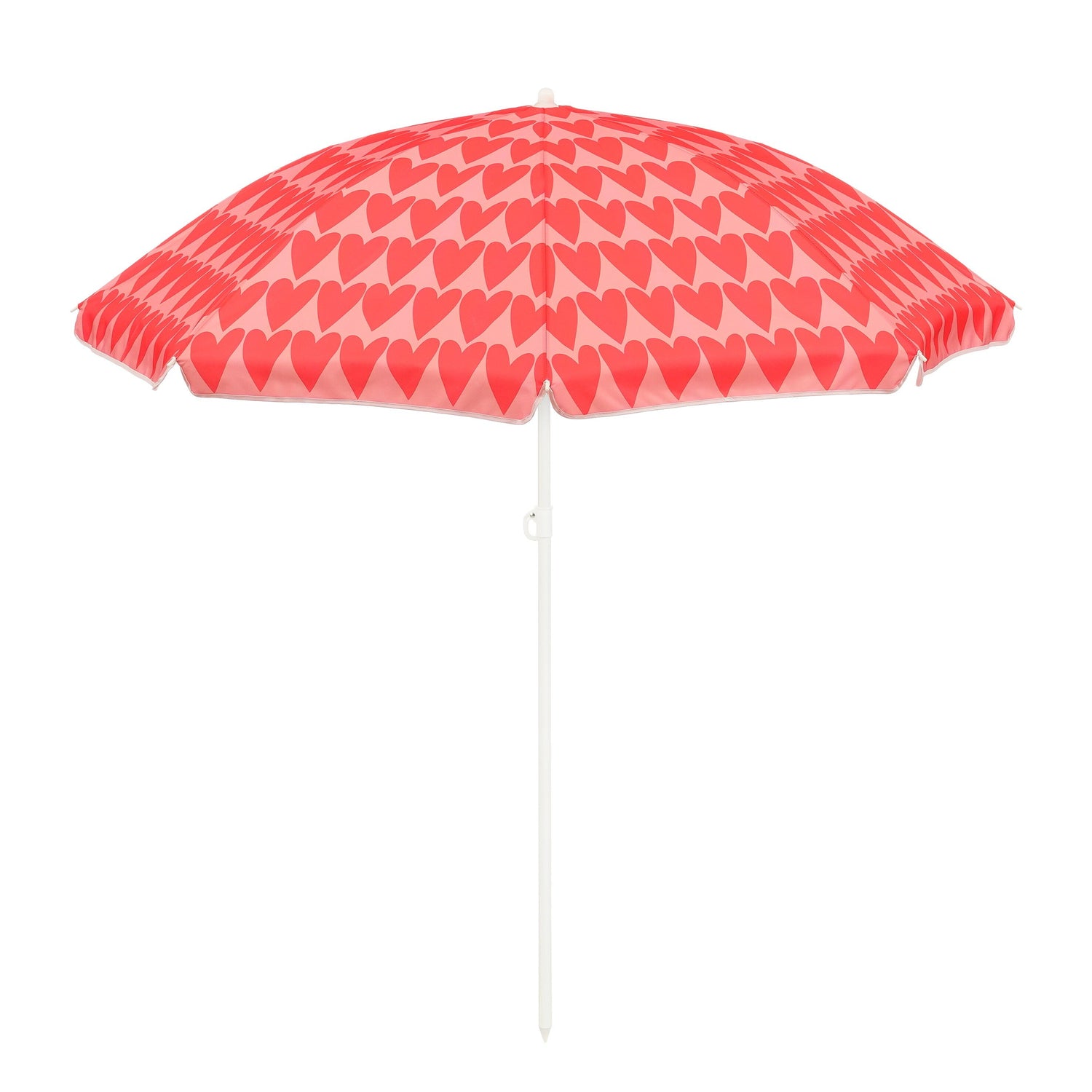 Mica Decorations Strandparasol - H180 x Ø160 cm - Roze