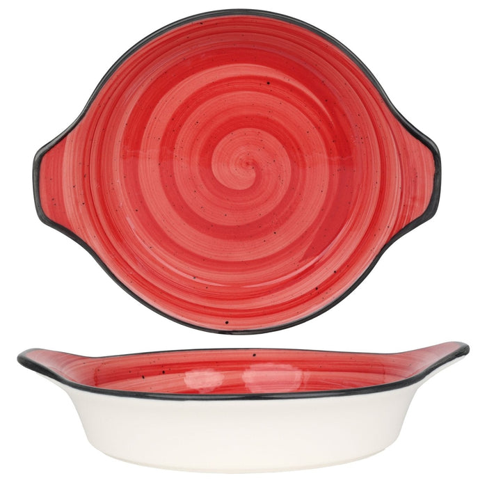 Bonna Serveerschaal - Aura Passion - Porselein - 20 cm - set van 2