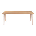 by fonQ Brinn Eettafel - 220 x 90 cm - Eiken