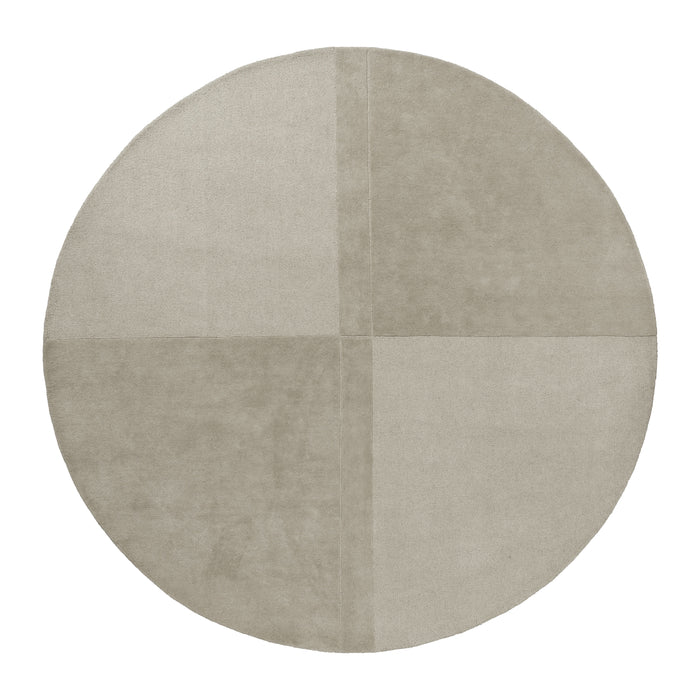 Normann Copenhagen Level Vloerkleed Ø 280 cm - Warm Grijs