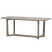 WOOOD Ferion Eettafel - Mango Hout - Mud - 76x180x90