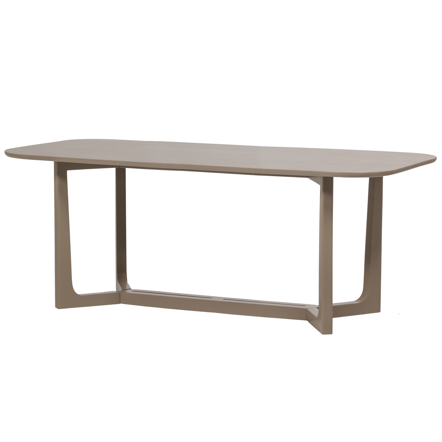 WOOOD Ferion Eettafel - Mango Hout - Mud - 76x180x90