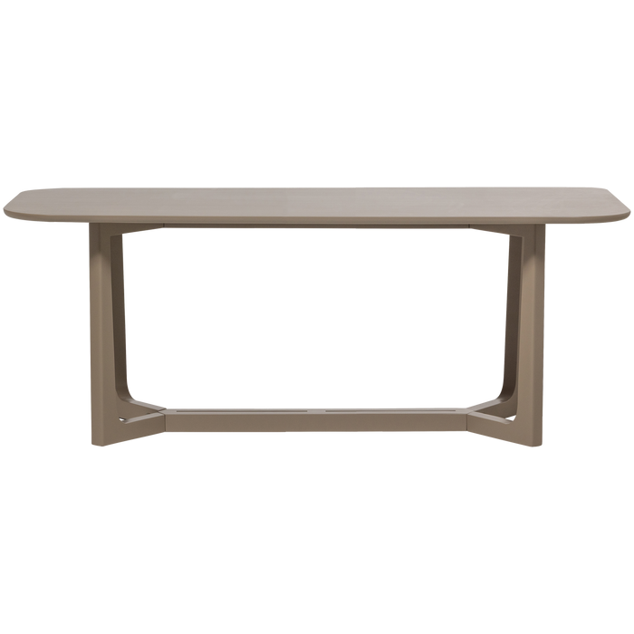 WOOOD Ferion Eettafel - Mango Hout - Mud - 76x180x90