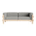 Normann Copenhagen Kube 3-zitsbank - Grijs / Beige