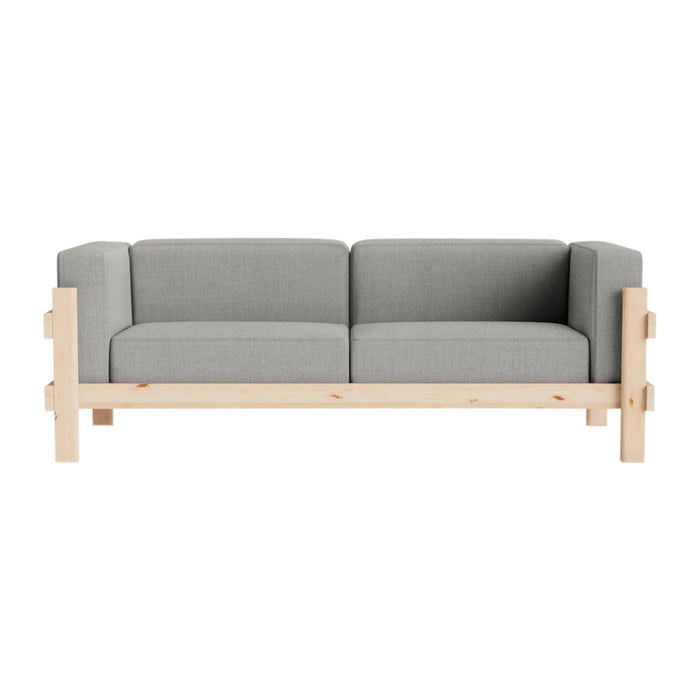 Normann Copenhagen Kube 3-zitsbank - Grijs / Beige