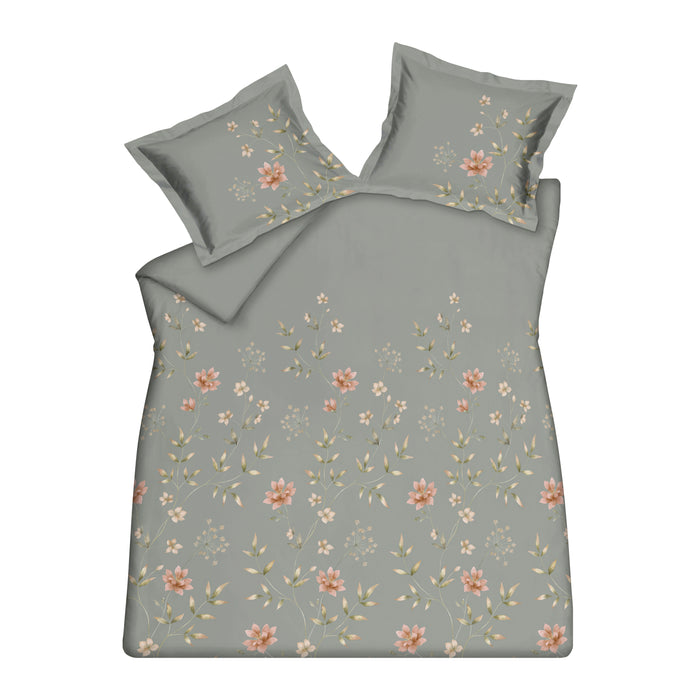 Vandyck Fleurine Dekbedovertrek 140 x 200/220 cm - Thyme