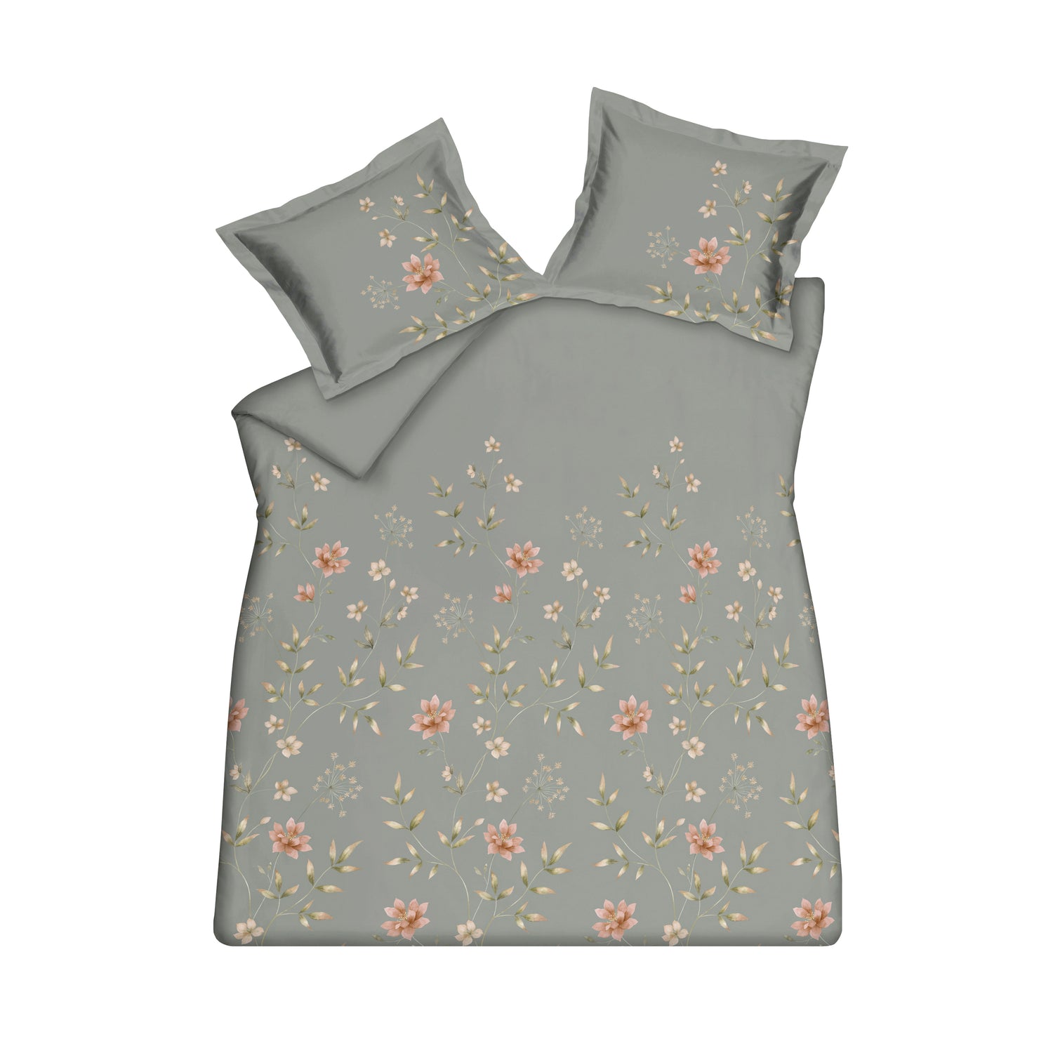 Vandyck Fleurine Dekbedovertrek 240 x 200/220 cm - Thyme
