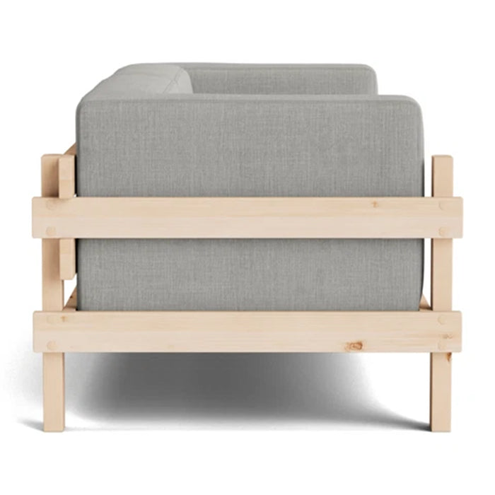 Normann Copenhagen Kube 3-zitsbank - Grijs / Beige