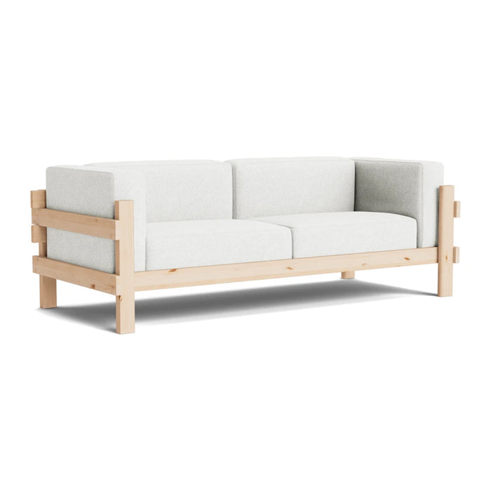 Normann Copenhagen Kube 3-zitsbank - Lichtgrijs / Beige