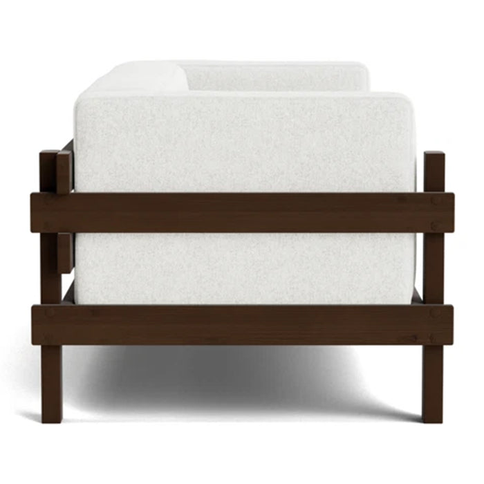 Normann Copenhagen Kube 3-zitsbank - Lichtgrijs / Donkerbruin