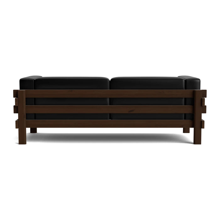 Normann Copenhagen Kube 3-zitsbank - Zwart / Donkerbruin