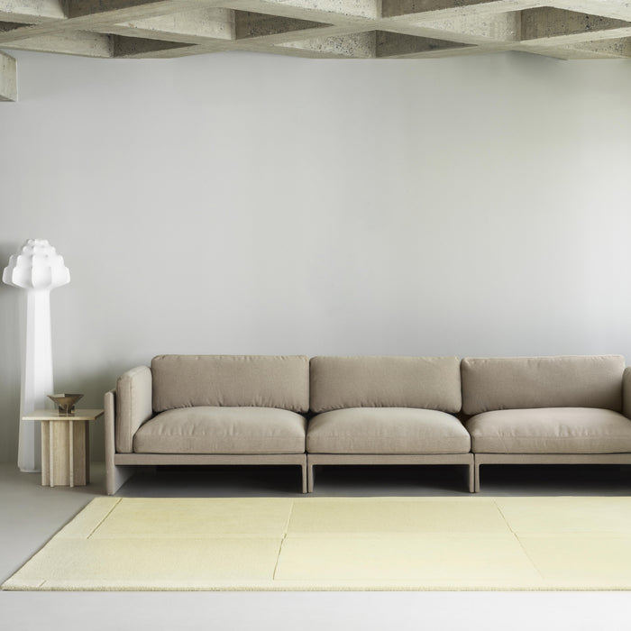 Normann Copenhagen Level Vloerkleed 200 x 300 cm - Lichtgeel