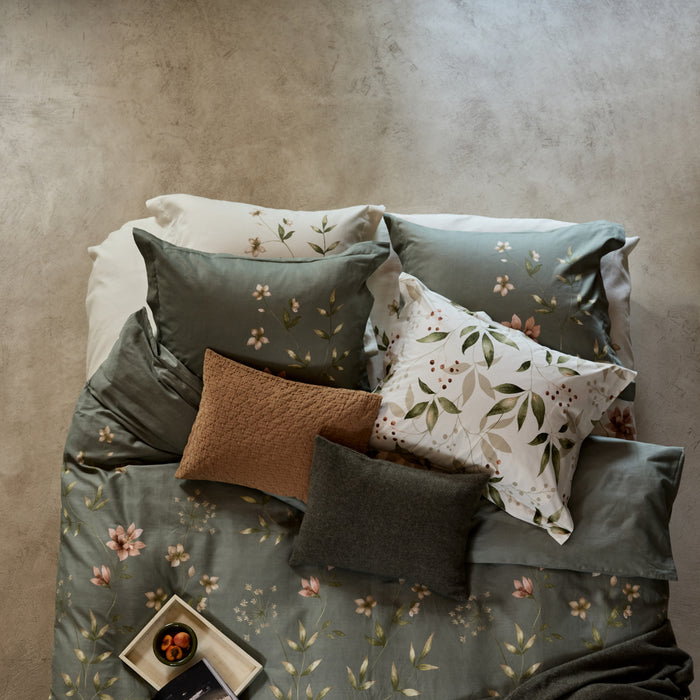 Vandyck Fleurine Dekbedovertrek 140 x 200/220 cm - Cream Tan