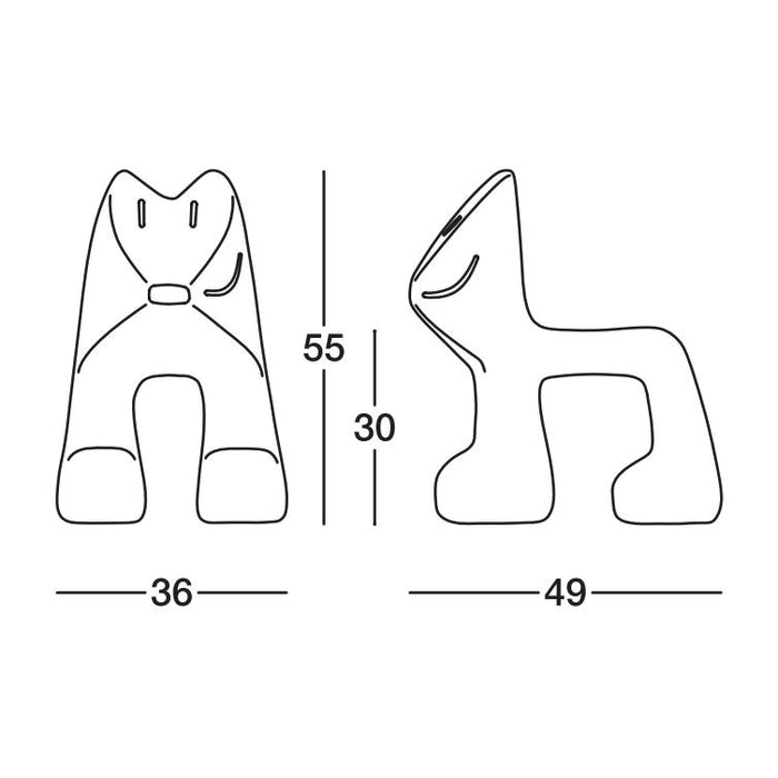 Julian kinderstoel groen