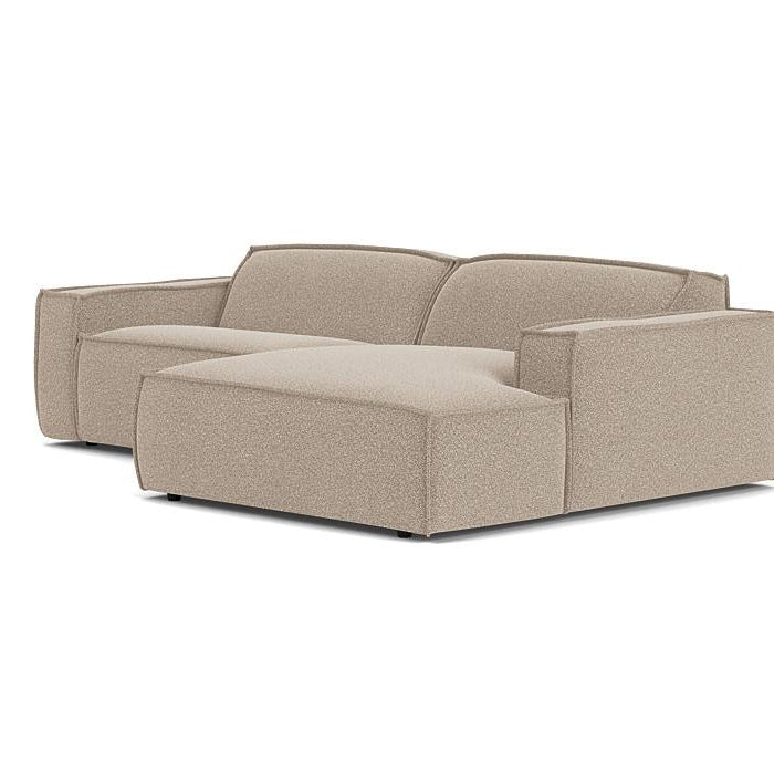 Edge bank met longchair rechts Sydney 22 beige