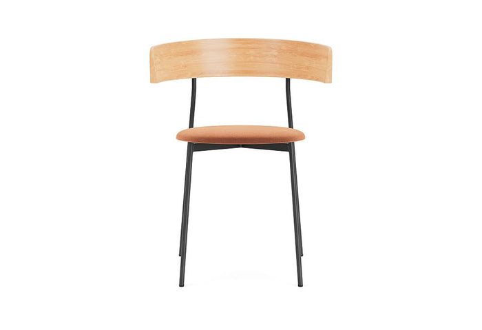 FÉST Friday stoel met armleuning naturel Royal 160 magnolia