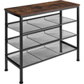 tectake® Schoenenrek Wolverhampton 75,5x30,5x69,5cm