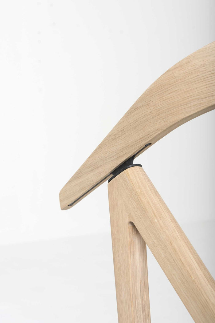 Ava stoel Dakar Leather Stone