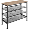tectake® Schoenenrek Wolverhampton 75,5x30,5x69,5cm