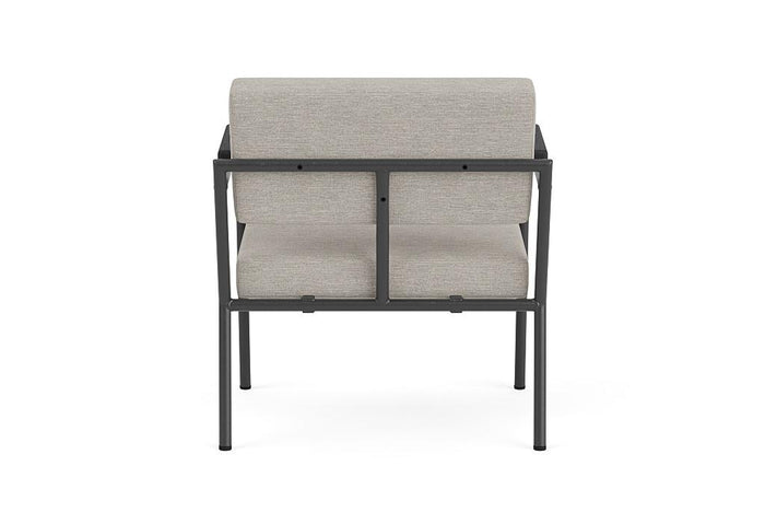 FÉST Monday fauteuil met amleuning zwart|zwart Sydney 22 beige