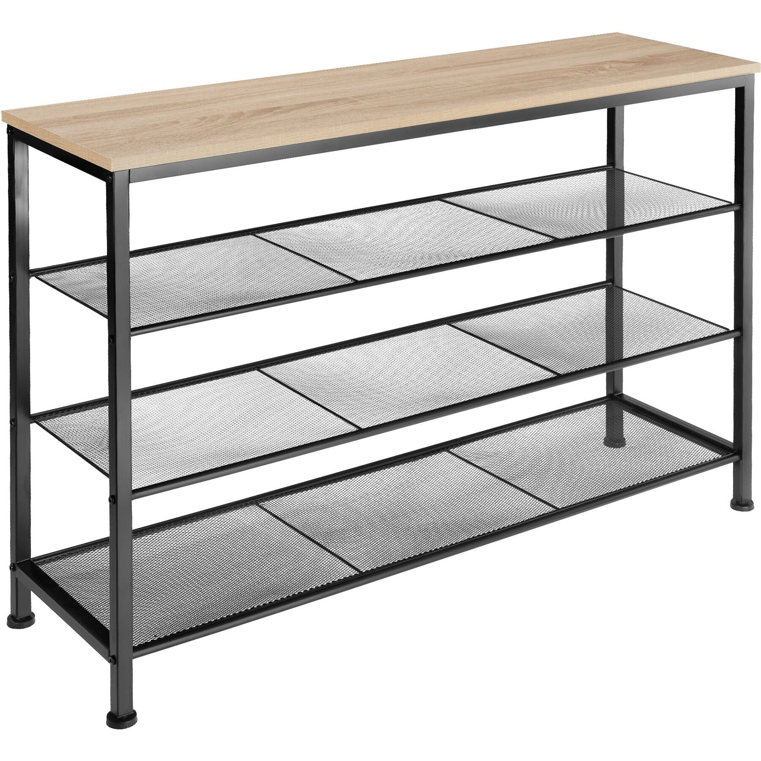 tectake® Schoenenrek Portsmouth 100x30,5x72,5cm