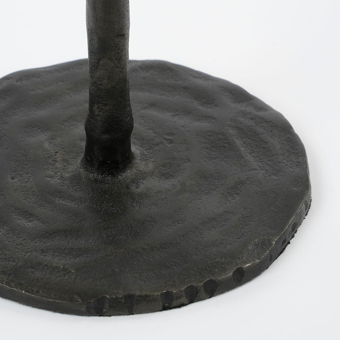 House of Seasons Stretto Kandelaar - L21 x B9,5 x H40,5 cm - Zwart