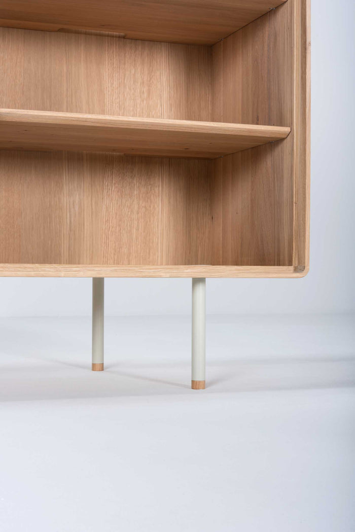 Fina dressoir 118 met deur Mushroom 4176 whitewash