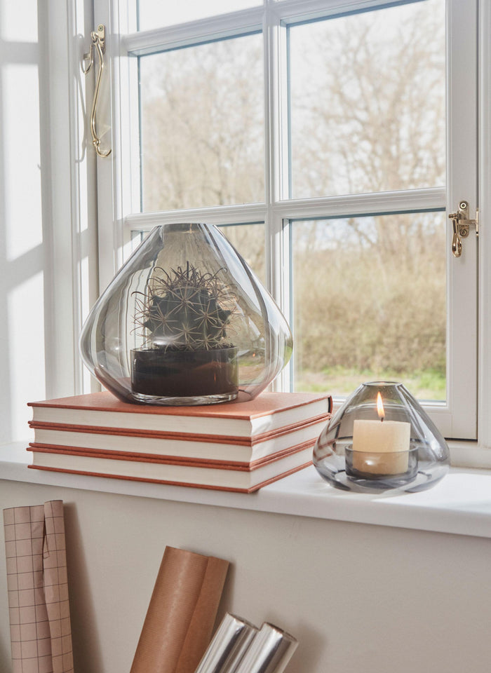 Uno kandelaar large black