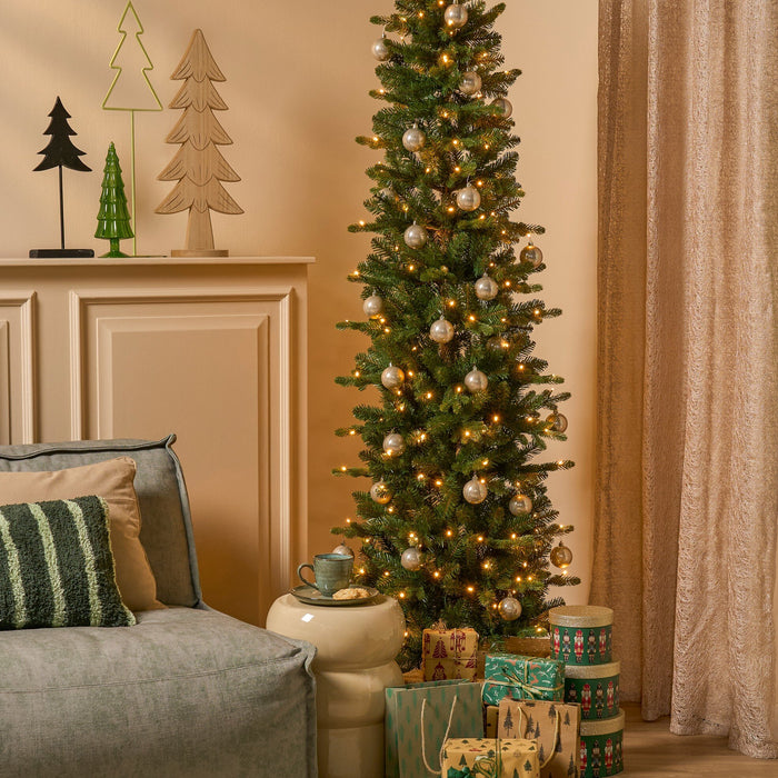 Black Box Trees Harma Kunstkerstboom met Verlichting - H215 x Ø66 cm