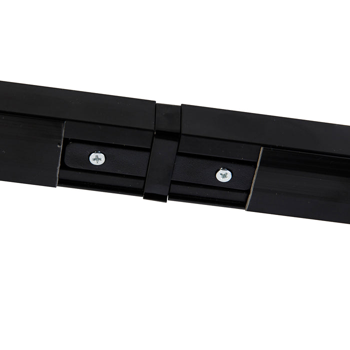 QAZQA Smart 1-fase railsysteem incl. 4 Wifi GU10 donkerbrons - Jeana